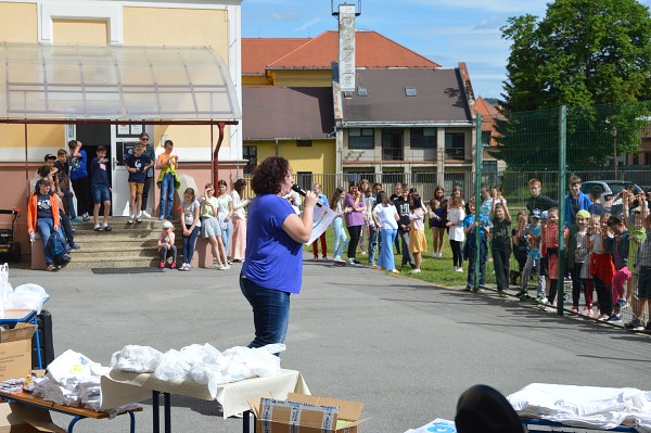 Vyhodnotenie súťaže na školskom dvore